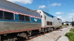 AMTK 92 leading Amtrak SB Silver Star 091